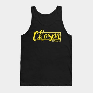 Chosen - 1 Peter 2:9 Tank Top